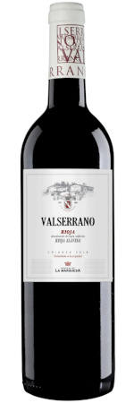 Valserrano, Vinedos y Bodegas de la Marquesa, Rioja DOCa, Valserrano Crianza